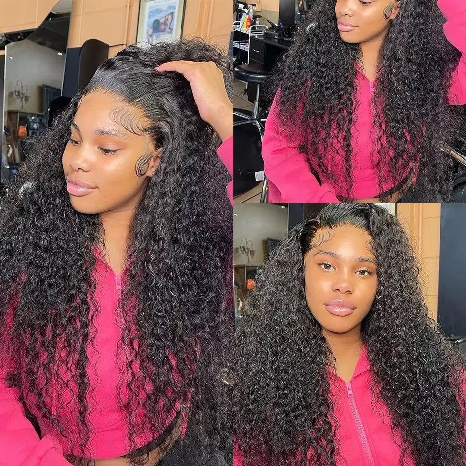 Human Hair Curly Wigs